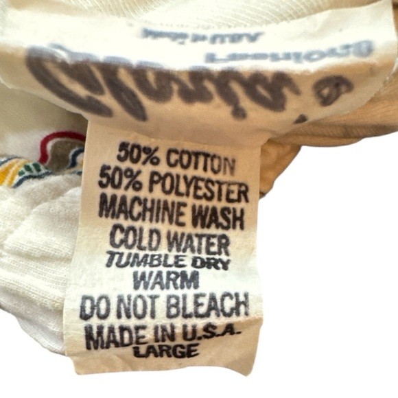 80’s White Nautical Print Jumpsuit - Picture 7 of 7